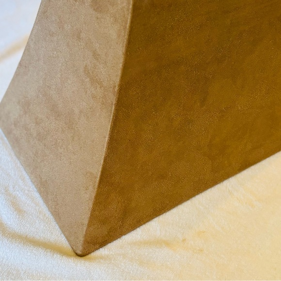 Lamp Shade in Brown Suede EUC - Picture 4 of 6